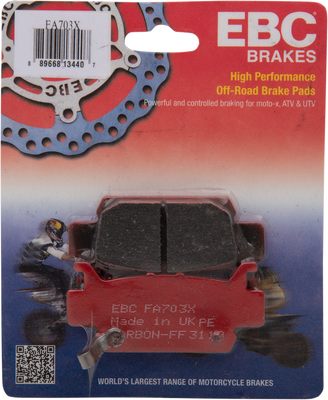 EBC Sport Carbon Brake Pads FA703X for Offroad and Sport Use