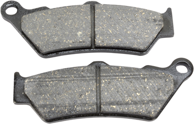 DRAG SPECIALTIES Organic Brake Pads for Victory FAD209/2 – OEM Replacement with High-Performance Aramid Fibers