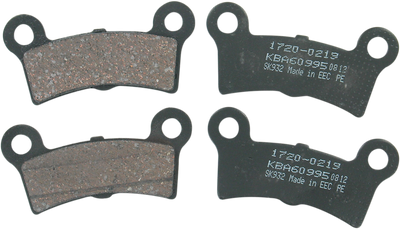 Drag Specialties FAD605/4X Organic Brake Pads for Trike - OEM Replacement