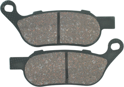DRAG SPECIALTIES FAD458X Organic Brake Pads for Harley-Davidson