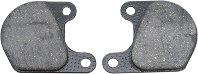 DRAG SPECIALTIES Organic Brake Pads FAD71 for Polished and Chromed Rotors