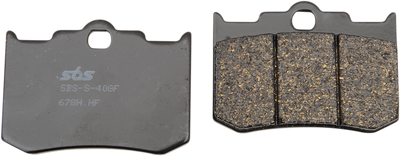 SBS Street Ceramic Brake Pads 678H.HF – Quiet and Dust-Free OEM Replacement