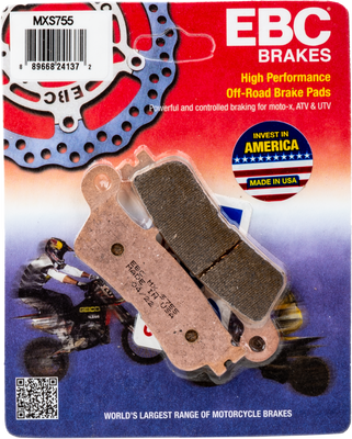 EBC MXS755 Extreme Pro Brake Pads for High-Performance Braking