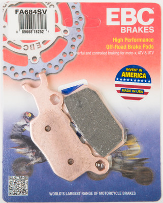EBC Fa684SV Severe Duty SV Series Brake Pads for Can-Am Defender Models