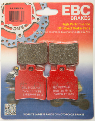 EBC FA355/4X Brake Pads for Arctic Cat 250/300 DVX and Kymco Mongoose 300