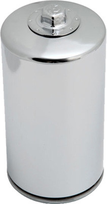 K&N KN-173C Chrome Oil Filter for Harley Davidson Dyna and FX Models