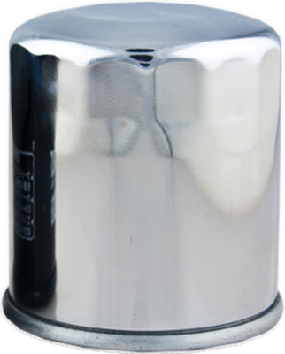 HifloFiltro HF303C Chrome Oil Filter for Kawasaki Ninja 650 and Z750 Models