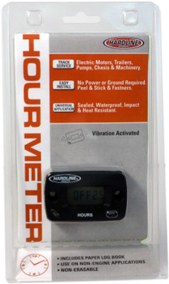 Hardline HR-8065-2 Vibration-Activated Hour Meter for Equipment and Machinery