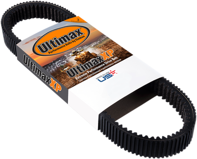 ULTIMAX UXP406 Drive Belt - XP 1-15/32 inch Width x 37-1/8 inch Outer Circumference for Heavy-Duty Applications
