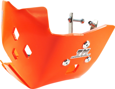 T.M. Designworks Gas Gas, Husqvarna, KTM KHLG-362-OR Full-Coverage Skid Plate with Integrated Link Guard