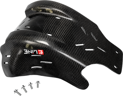 E-Line Accessories Carbon Fiber Skid Plate for Kawasaki KX450F & KX250F (Part #KSP45019)