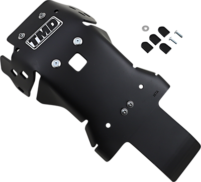 T.M. Designworks KHLG-136-BK Full-Coverage Skid Plate for Gas Gas, Husqvarna, and KTM