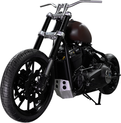 SPEED MERCHANT Aluminum Skid Plate for Harley Softail - Part Number SM-STSPBR