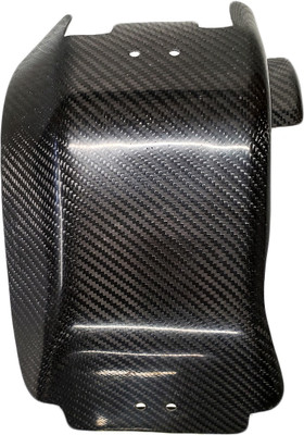 P3 Skid Plate for KTM and Husqvarna 85/105 SX - Carbon Fiber, Kevlar®, Biaxial Glass Fiber Bash Plate