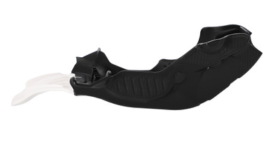 ACERBIS Skid Plate for KTM and Husqvarna Models - Black/White, Part #2791681007