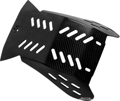 Moose Offroad Sherco SSP3004T Carbon Fiber Skid Plate for Enhanced Engine Protection