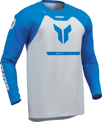THOR Youth Ridemode Menace Jersey - Blue, Size XL - Part Number 2912-2681