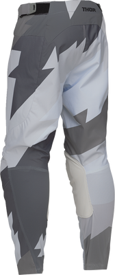 THOR Launchmode Brave Pants Black/Gray US 28 - Durable Motorcycle Riding Gear with Breathable Ventilation and Secure Fit