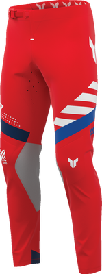 THOR Sportmode Synth Pants - Red, US 38, Part No. 2901-12233