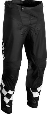 THOR Hallman Differ Cheq Pants - Black/White US 38, Part No. 2901-9521