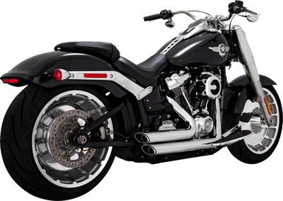 Vance & Hines Shortshots Staggered Exhaust System - Chrome Part #17335-22