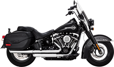 Vance & Hines 3" Twin Slash Slip-On Muffler with Chrome Finish - Part 16379