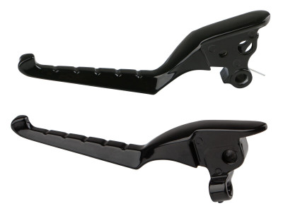 Kuryakyn Enygma Levers for 2021-2023 Touring Models in Gloss Black – Part 10182-2