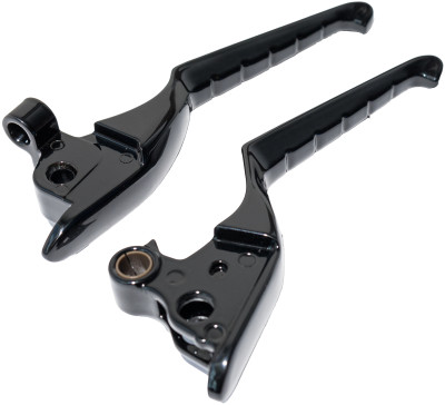 Kuryakyn Enygma Levers for Harley-Davidson Touring 2008-2013 – Gloss Black, Part Number 10056-2