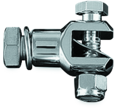 Kuryakyn Peg Mount Clevis with 1/2 inch-20 Bolts in Chrome – PowerSports Footpeg Mounting Hardware (Pair)