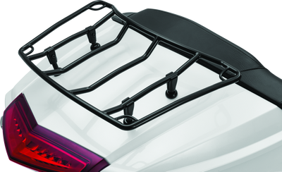 Kuryakyn Trunk Luggage Rack Adjustable Gloss Black for Honda Gold Wing & Kawasaki Vulcan Voyager