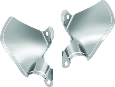Kuryakyn Saddle Shields Heat Deflectors for 2018 Harley Davidson Softail Models - Smoke