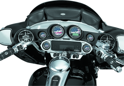 Kuryakyn Stereo Accent for Harley-Davidson FL Touring Models (2008-2011) – Chrome Trim Enhancement