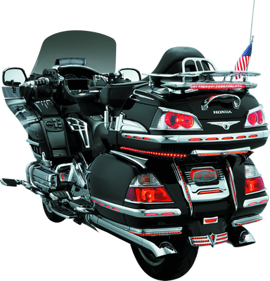 Kuryakyn Trunk Keyhole Trim 01-17 Honda GL1800 Gold Wing Chrome
