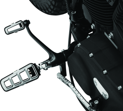 Kuryakyn Dillinger Shift Peg Silver – Aggressive Aluminum Design with Enhanced Traction