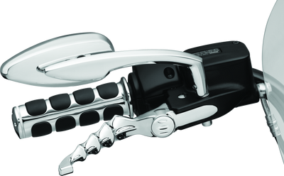 Kuryakyn Zombie Levers Chrome for Harley-Davidson - Stylish PowerSport Hand Controls