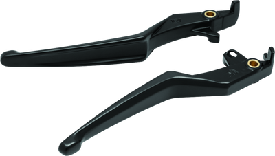 Kuryakyn Omni Lever Set for Honda GL1800 Gold Wing – Satin Black, Part Number 6777