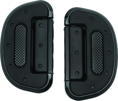 Kuryakyn Heavy Industry Passenger Floorboard Without Adapter – Black for Powersports Vehicles Part #7046