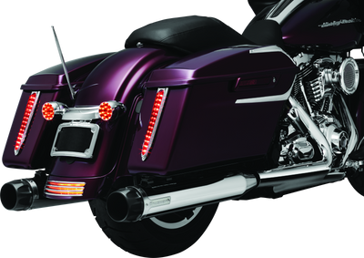 Kuryakyn Billet Antenna Round/Grooved Chrome for Harley Davidson 2008-2009 Models