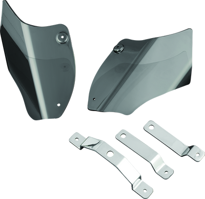 Kuryakyn Saddle Shields Heat Deflectors for Harley Davidson Softail 2000-2017 – Smoke