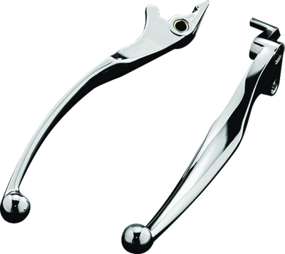Kuryakyn Wide Style Chrome Levers for 2001-2017 Honda GL1800 Gold Wing and F6B Models