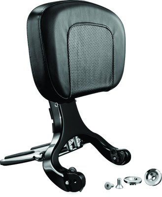 Kuryakyn Multi-Purpose Backrest with Luggage Rack for Powersports Vehicles, Part Number 1661