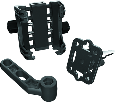 Kuryakyn Tech Connect Perch Mount Black Standard - Model 1698