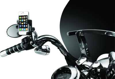 Kuryakyn Tech Connect Perch Mount Black Standard - Model 1698