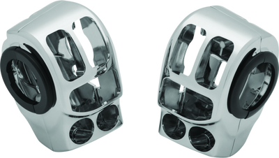 Kuryakyn Chrome Switch Housings for Harley Davidson Touring Models Part 1748