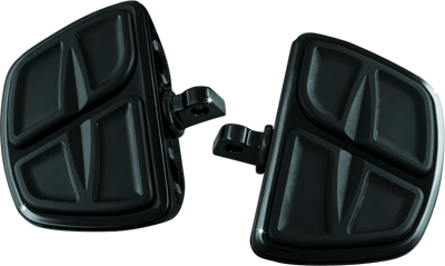 Kuryakyn Kinetic Mini Boards with Adapter - Black for Powersports Vehicles