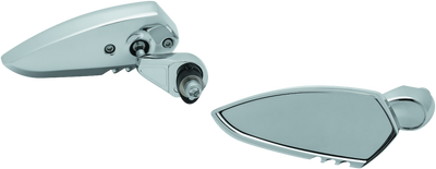 Kuryakyn Fairing Mount Scythe Mirror Chrome for Harley-Davidson Bagger Models Part #1815