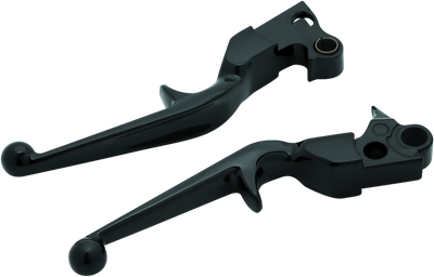 Kuryakyn Trigger Lever Set for Harley-Davidson Touring Models (2008-2009) - Gloss Black