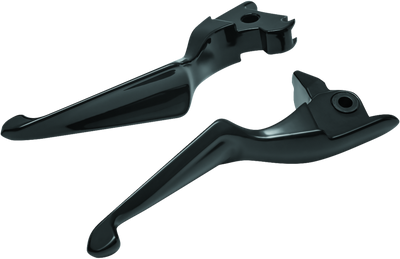 Kuryakyn Boss Blades Lever Set 14-16 Touring in Gloss Black for Harley-Davidson