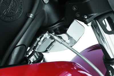 Kuryakyn Lower Triple Tree Wind Deflector Chrome for Indian Chieftain & Roadmaster (2014-2025)