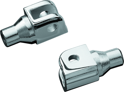 Kuryakyn Tapered Peg Adapter Front Chrome for Honda CBR1000RR (2004-2013)